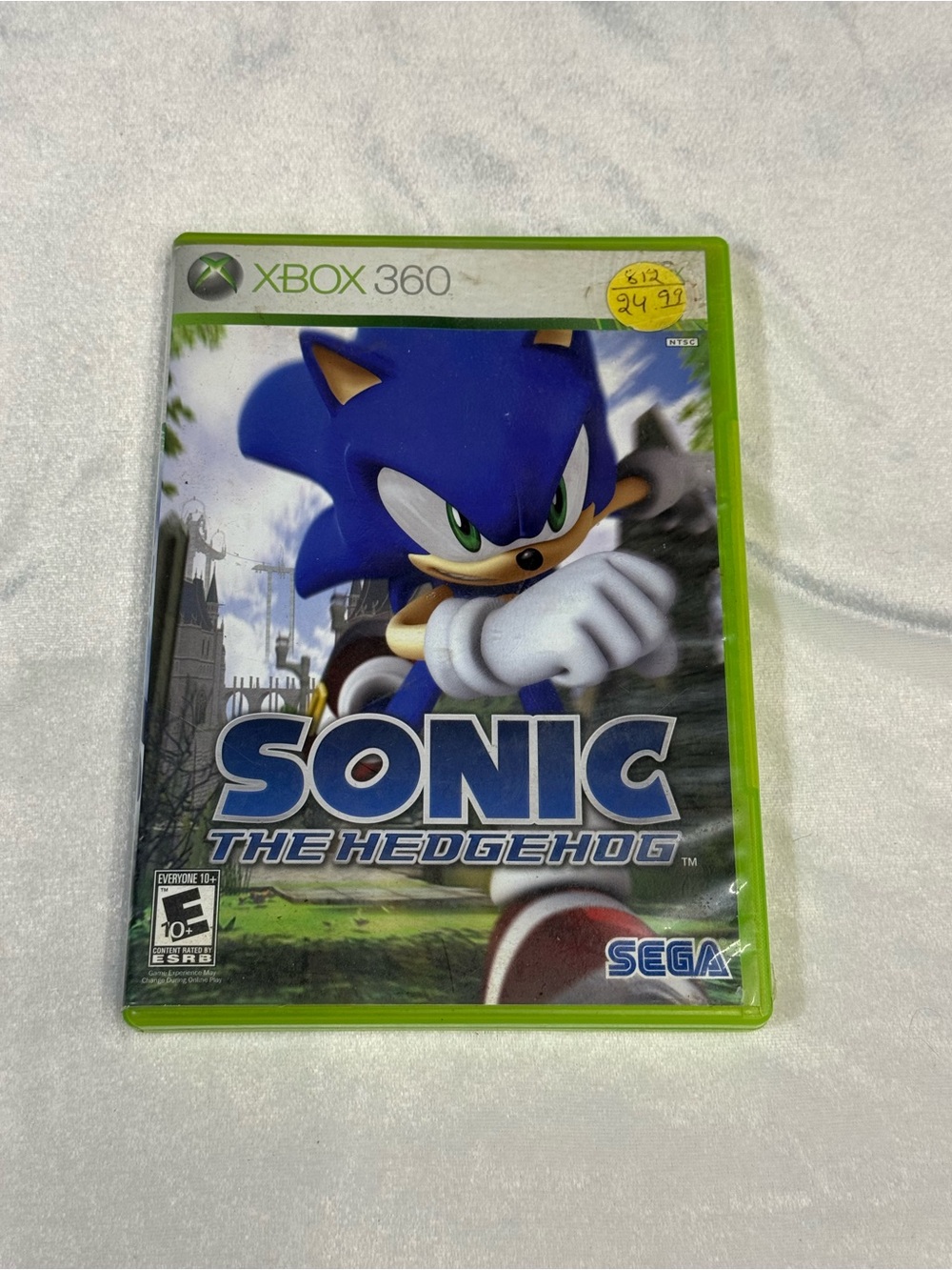 SEGA Sonic the Hedgehog Xbox 360 Game - Blue
